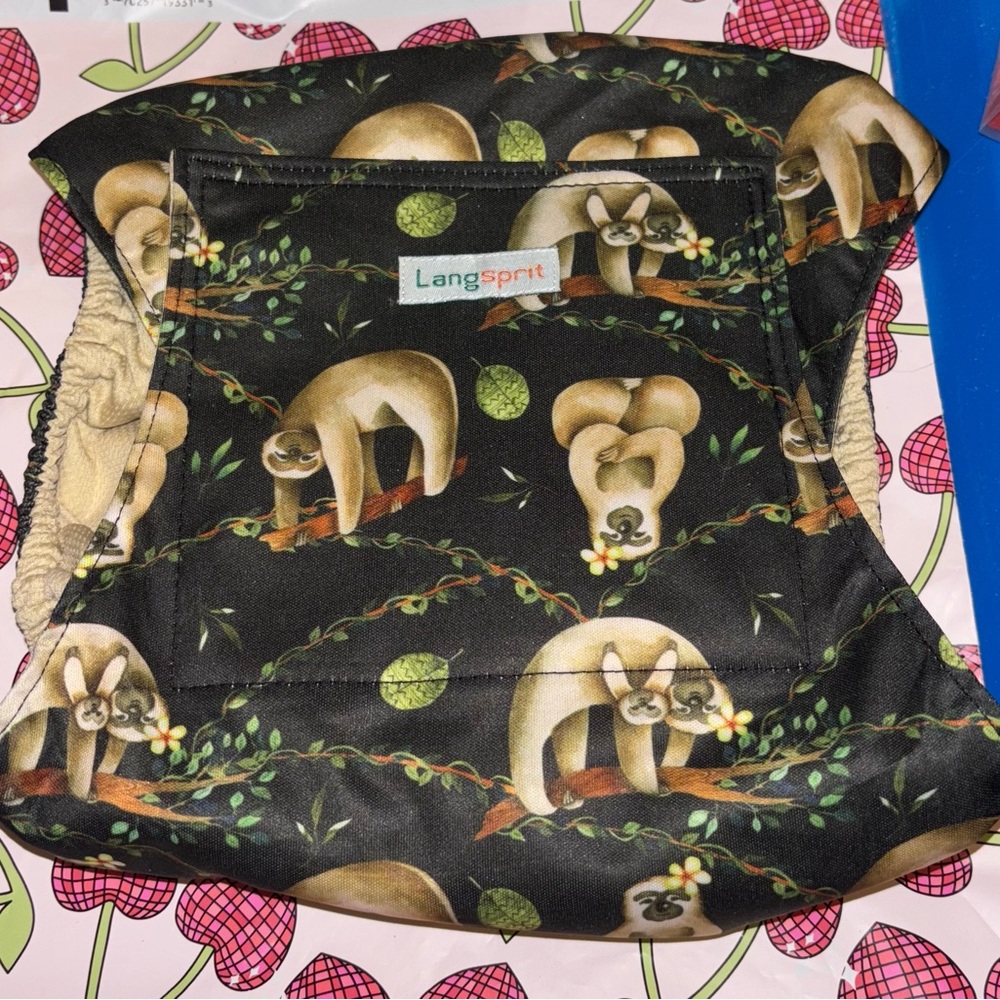 Langsprit dog diaper belly wrap